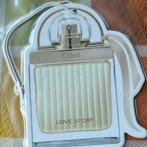 💐Chloé Love Story Air Freshener Car Freshener 💐 NWOT 💐